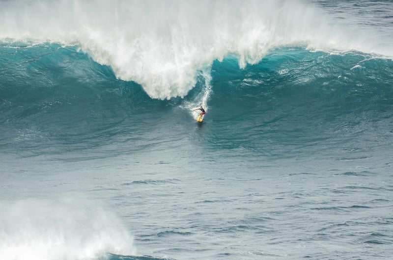 Surfing lesson